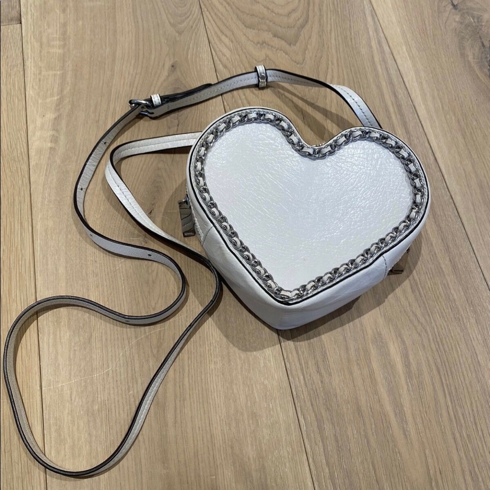 Rebecca Minkoff mini heart purse